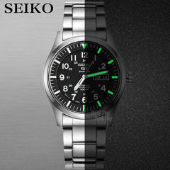 seiko watch men 5 automatic watch Luxury Brand Waterproof Sport Wrist Watch Date mens watches diving watch relogio masculin SNZG