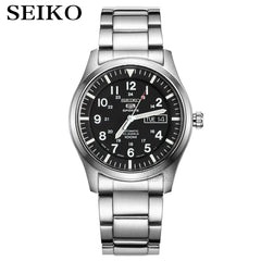 seiko watch men 5 automatic watch Luxury Brand Waterproof Sport Wrist Watch Date mens watches diving watch relogio masculin SNZG