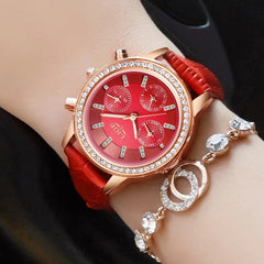 Relogio Feminino Women Watches LIGE Luxury Brand Girl Quartz Watch Casual Leather Ladies Dress Watches Women Clock Montre Femme