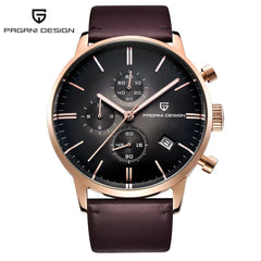 Mens Watches Top Brand Luxury Waterproof 30M Genuine Leather Sport Military Quartz Watches Men Clock Relogio Masculino