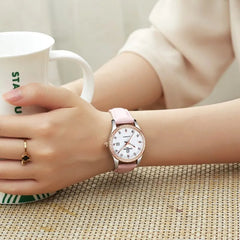 Montre femme 2019 CARNIVAL Fashion Automatic Watch Women Calendar Leather Strap 30m Waterproof Luminous Women Watches Top brand