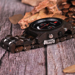 BOBO BIRD Newest Smile Face Design Wood Men Women Watches Chronograph Date Quartz Wristwatch Luxury Versatile Timepieces