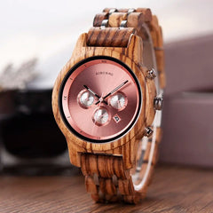 BOBO BIRD Simple Wood Women Watches reloj mujer Miyota Quartz Movement Ladies Clock Custom Wristwatch Great Gift with Wooden Box