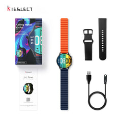 Kieslect Kr Pro Smartwatch 1.43'' FHD AMOLED Display Bluetooth Call Music Player AI Voice Assistant Sport Men Women Smart Watch