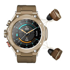 Smart Watch with Earbuds