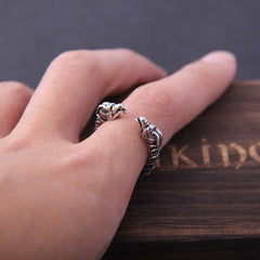 Men's Viking Dragon Statement Rings